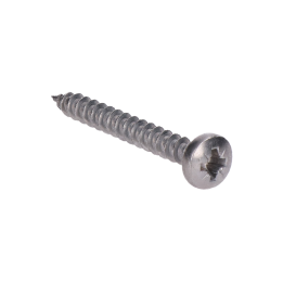 Nerezový vrut samořezný (5x30mm) půlkulatá hlava, AISI316 /A4