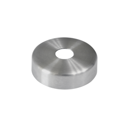 Kryt ø 45 mm na trubku ø 12 mm, broušená nerez AISI 304
