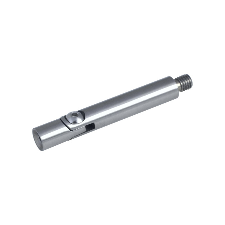 Čep s kloubem ø 12 mm, L = 75 mm, broušená nerez AISI 304