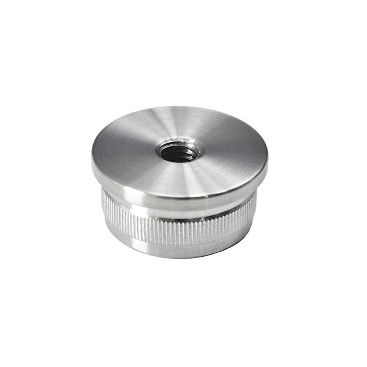 Spodek držáka madla, M8, na trubku ø 33,7 mm, AISI 304