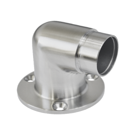 Spojka rohová 90° na trubku ø 42,4 mm, broušená AISI 304