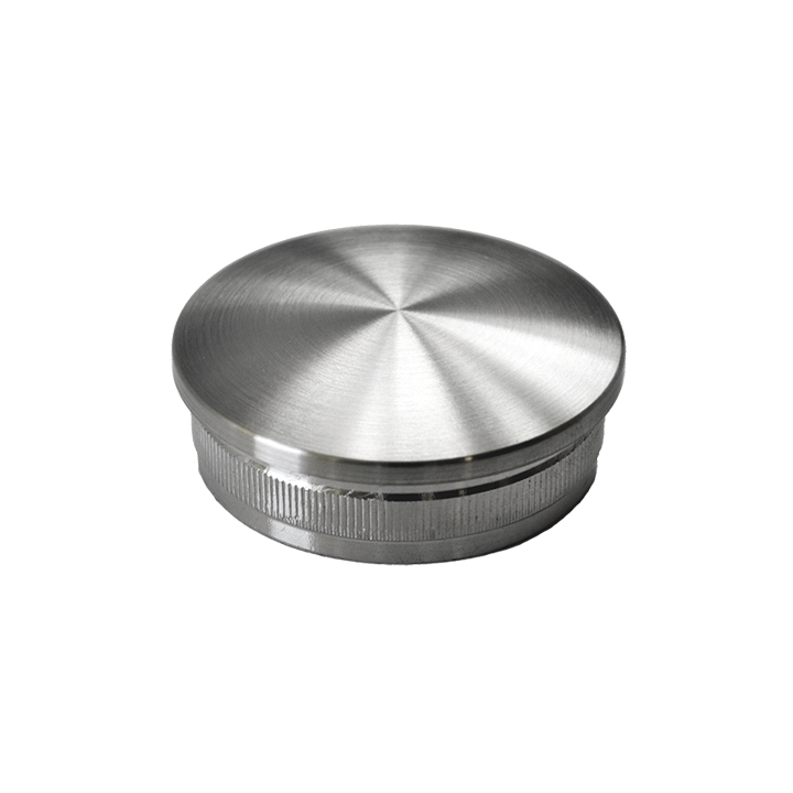 Ukončení na trubku ø 42,4 mm, broušená nerez AISI 304