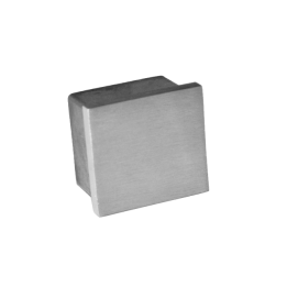 Ukončení na jekl 25 x 25 mm, broušená nerez AISI 304