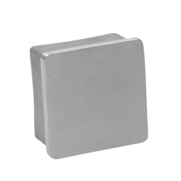 Ukončení na jekl 50 x 50 mm, broušená nerez AISI 304