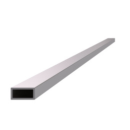 Profil 20 x 10 x 1,5 x 3000 mm, broušená nerez AISI 304