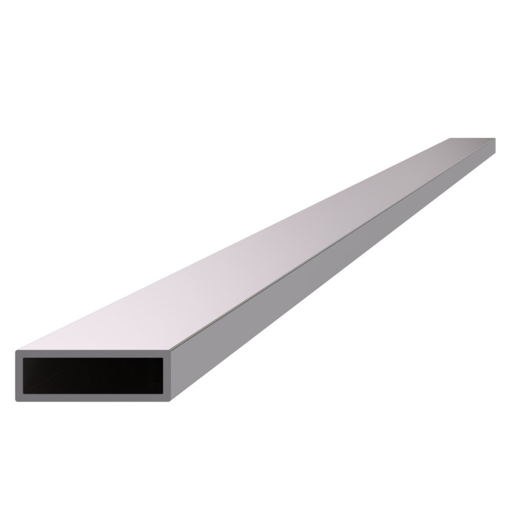 Profil 30 x 10 x 1,5 x 6000 mm, broušená nerez AISI 304
