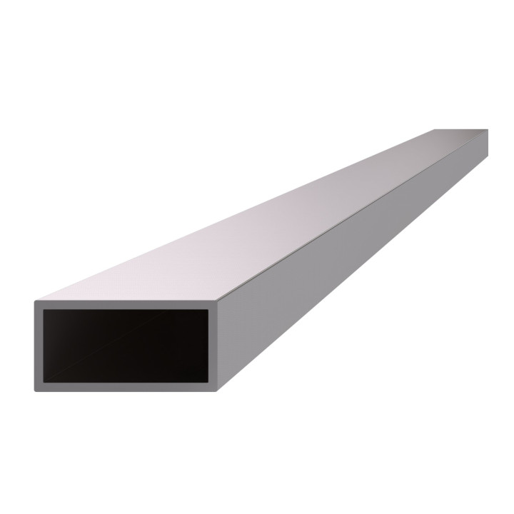 Profil 40 x 20 x 2 x 3000 mm, broušená nerez AISI 304