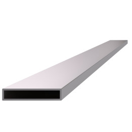 Profil 50 x 10 x 1,5 x 6000 mm, broušená nerez AISI 304