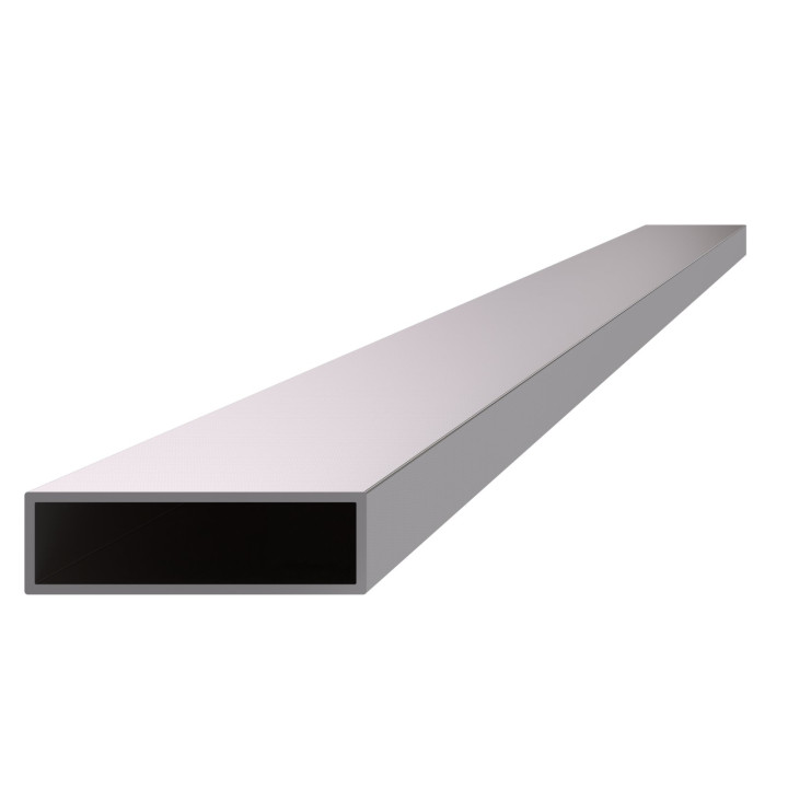 Profil 50 x 15 x 1,5 x 3000 mm, broušená nerez AISI 304