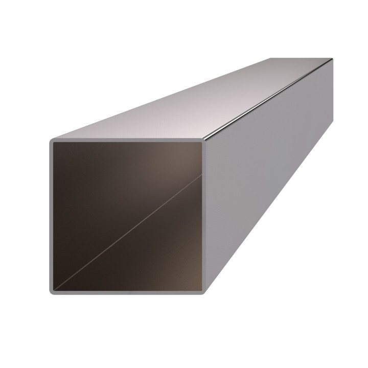 Profil 60 x 60 x 2 x 3000 mm, broušená nerez AISI 304