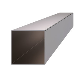 Profil 60 x 60 x 2 x 6000 mm, broušená nerez AISI 304