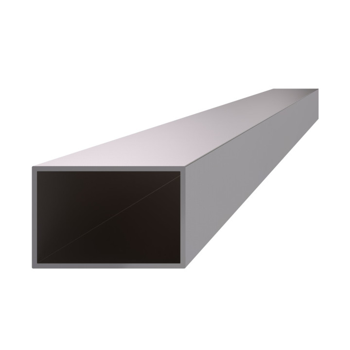 Profil 60 x 40 x 2 x 3000 mm, broušená nerez AISI 304