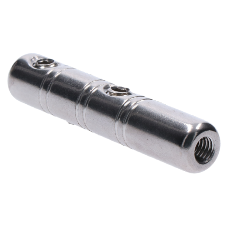Úchyt se závitom M6 pro lanko ø 4 mm, broušená AISI 304