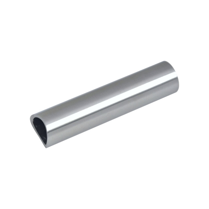 Přechod mezi sloupem ø 42,4 mm a deskou, broušená, L = 85 mm