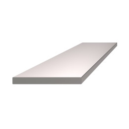 Plochá tyč 50 x 5 x 3000 mm, broušená nerez AISI 304