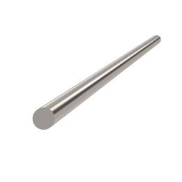 Tyč ø 8 x 3000 mm, kartáčovaná nerez AISI 304