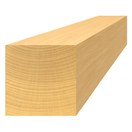 Dřevěný profil 40 x 40 x 2000 mm, buk, broušený bez nátěru