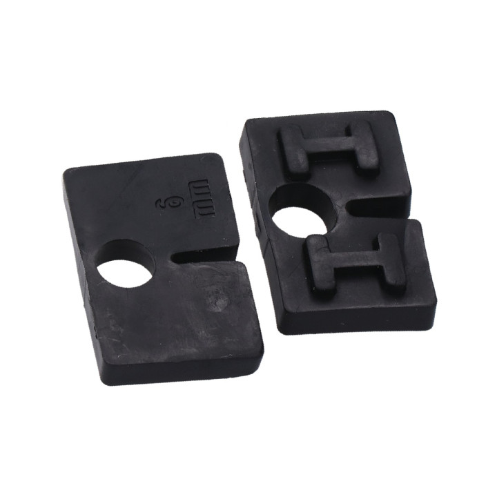 Gumičky na sklo 6,76 mm