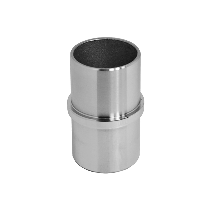 Spojka napájecí na trubku ø 42,4 mm, leštěná AISI 304