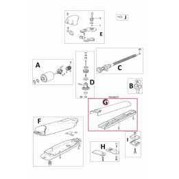 Sada krytů spodní a vrchní pro motor WINGO/MOBY (PRMB07F)