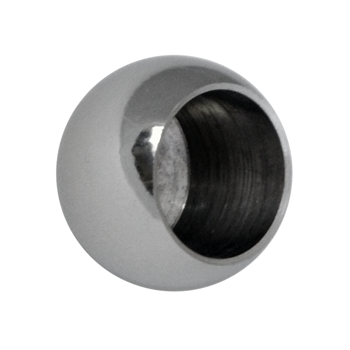 Koule koncová ø 20 mm na trubku ø 14 mm, leštěná AISI 304