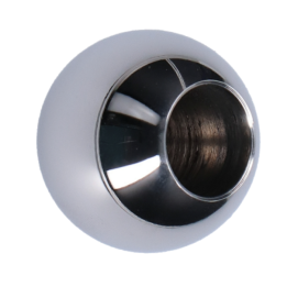 Koule koncová ø 25 mm na trubku ø 12 mm, leštěná AISI 304