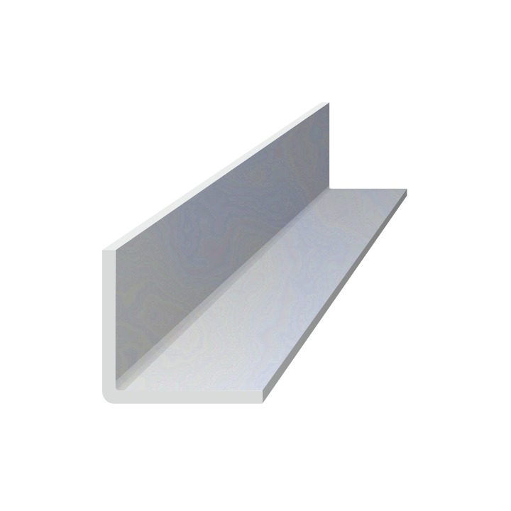 Tyč průřezu L 30 x 30 x 3 mm černá S235 rovnoměrná L=6000 mm