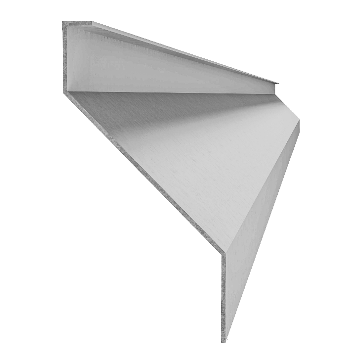 Z profil lamela 23 x 40 x 20 x 1,5 x 4000 mm, pozink