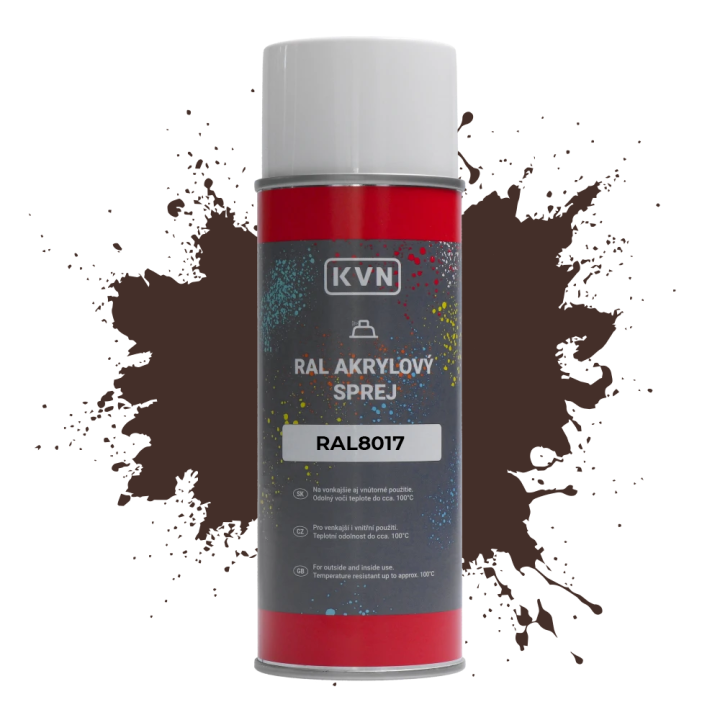 Barva ve spreji - RAL 8017, 400 ml
