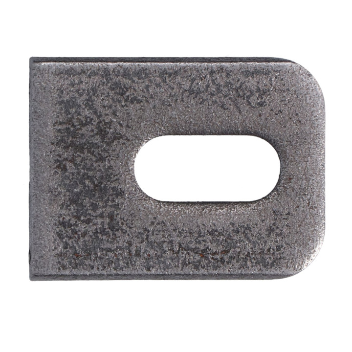 Navařovací kotva pro plotové/plechové výplně 40x30x4 mm, otvor 20x9 mm