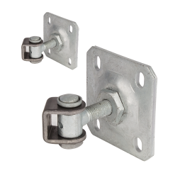 Pant s plotnou 100 x 100 mm, otevíratelný 90°, nastavitelný 1D, částečně pozinkovaný G90WP-B, M16 (LOCINOX® G90WP-B)