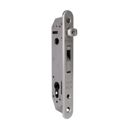 Zadlabávací zámek pro křídlové vrata, rozteč 92 mm, zádlab 37 mm, pro profil 40 mm a více (LOCINOX® FORTYLOCK)