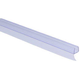 Plastové těsnění na sklo 10 mm, L = 2200 mm