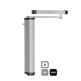 LOCINOX pohon pre krídlové brány do 100 kg, S, RAL9005