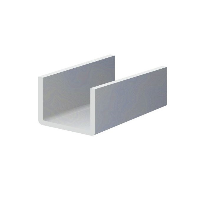 U-profil 40 x 40 x 3 mm (S235) bez povrchové úpravy, L=6000 mm