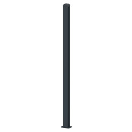 Plotový sloupek 76x76 s patkou