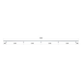 Nerezové madlo broušená nerez (AISI304) Ø42mm