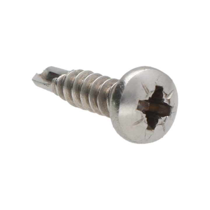 Samovrtný šroub nerez 4.2 mm polokulatá hlava PZ2 (DIN7504M, AISI304)