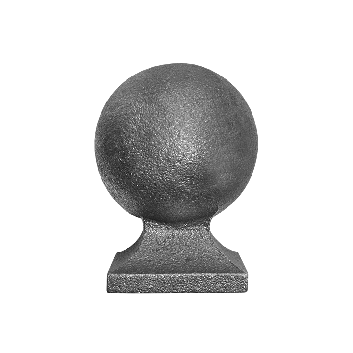 Koule ozdobná L-80 mm (podstavec 49 x 49 mm, dutá)