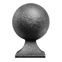 Ozdobná koule L-72 mm, podstavec 40 x 40 mm, plná