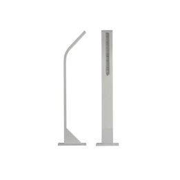 Venkovní LED osvětlení STIK S, barva RAL9010, H-404mm