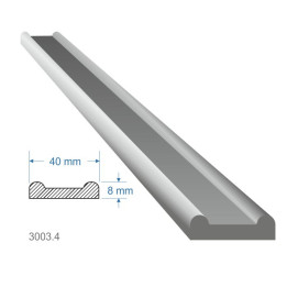 Pásovina plochá B 40x8 mm ocel S235