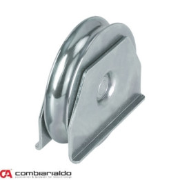Kladka Ø 80 mm na přivaření Combi Arialdo, C902/20 profil, nosnost 200 kg