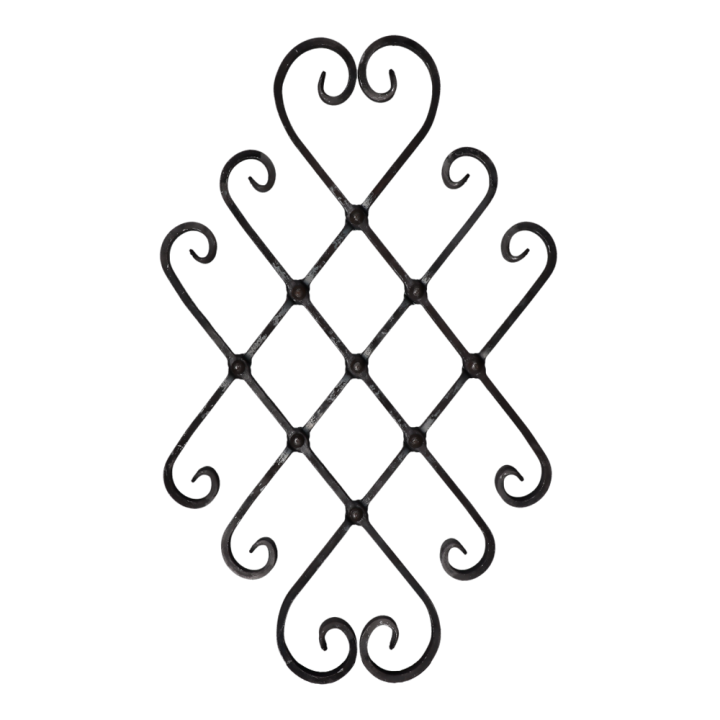 Kovářský ornament (H 580xL 440 mm - 620x380 mm, 16x8 mm)