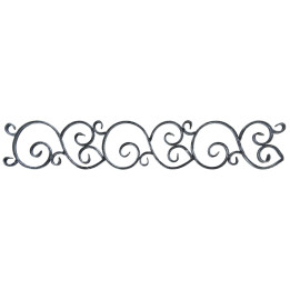 Kovářský ornament (H 970 x L 170 mm, 16 x 8 mm)