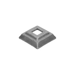 Krytka odlévaná 42x42x13 mm, díra 15x15 mm