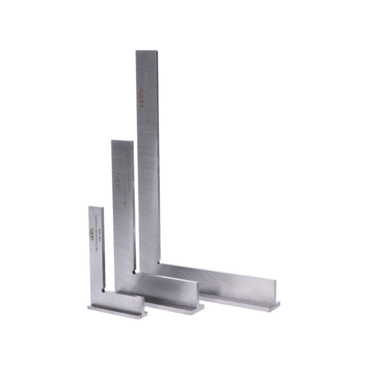 Sada zámečnických přložných úhelníků KINEX (100x63 mm, 160x100 mm, 250x160 mm) PN 25 5124