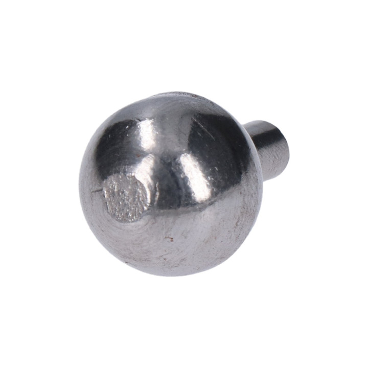 Nýt ozdobný 5 x 27 mm, koule Ø16 mm, rovná část po kouli 10 mm