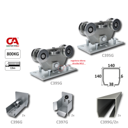 GRANDE samonos do 800 kg, profil 140 x 140 x 6000 mm