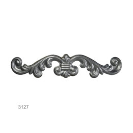 Ornament plechový 495 x 95 mm, 1 mm